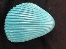 Load image into Gallery viewer, Blue Bird trinket tray Shell Art