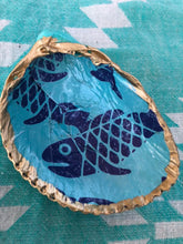 Load image into Gallery viewer, Fish trinket tray Shell Art