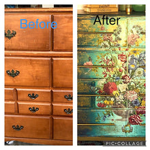 Load image into Gallery viewer, Glorious Flowers Dresser  Sold

