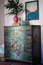 Load image into Gallery viewer, Glorious Flowers Dresser  Sold
