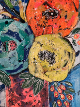 Load image into Gallery viewer, Orginal Art Mixed Media Flowers 1
